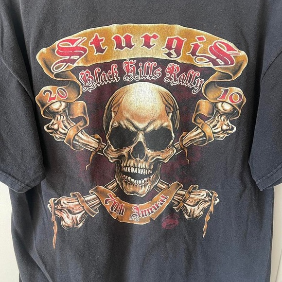 Faded Sturgis Biker Tee - Picture 2 of 7